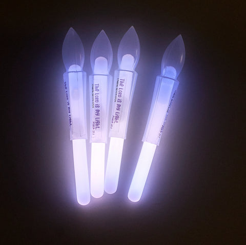 Candle Glow Sticks (12 Pack) Jesus, Prince of Peace