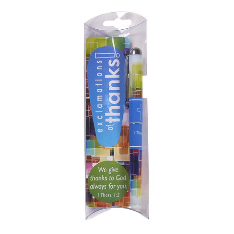 Bookmark & Pen Gift Set - Exclamations of Thanks