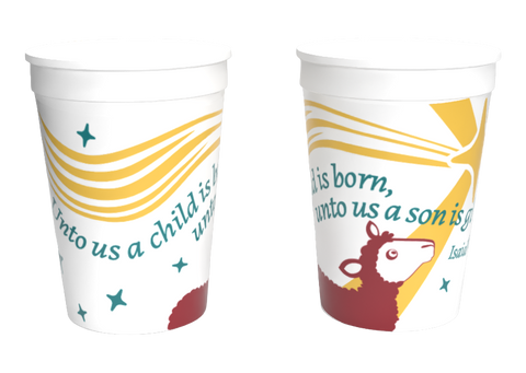 12 Oz. Plastic Tumbler – When Jesus Was Born