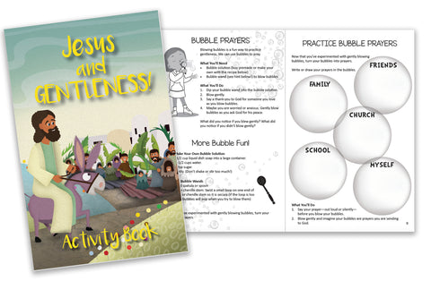 12-pack Activity Book - Jesus and GENTLENESS!