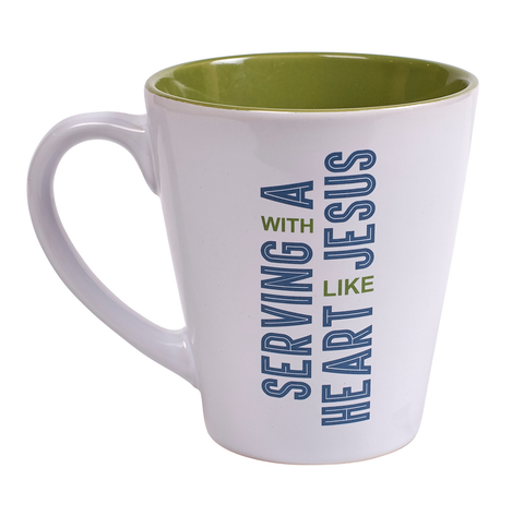 Ceramic Mug with Gift Box- Serving with a Heart like Jesus