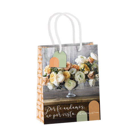 Spanish Gift Bag and Tag - Woman of God®: Walking by Faith