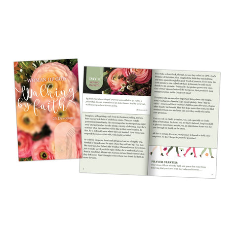 Softcover Devotion Book - Woman of God®: Walking by Faith