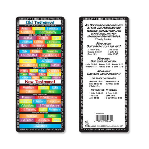 Books of the Bible Jumbo Bookmark - ESV