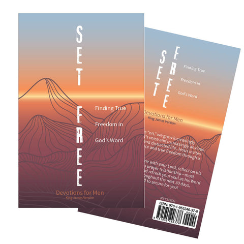 KJV Softcover Devotion Book - Set Free
