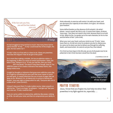 Softcover Devotion Book - Set Free