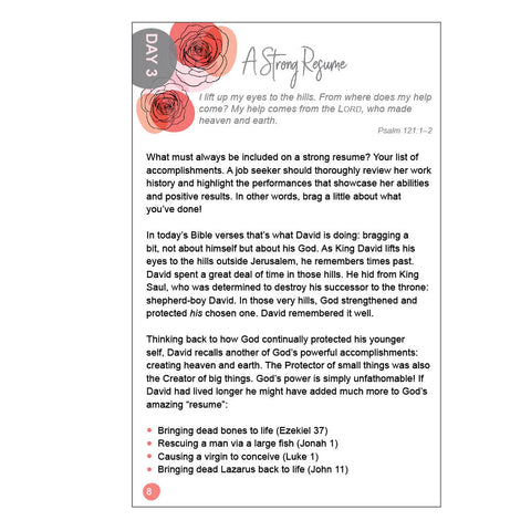 Softcover Devotion Book - Strong in the Lord