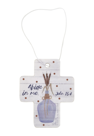 Women's Auto Air Freshener - Abide with Me
