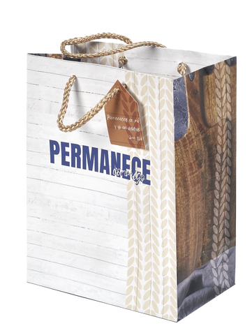 Spanish Gift Bag and Tag -  Abide with Me