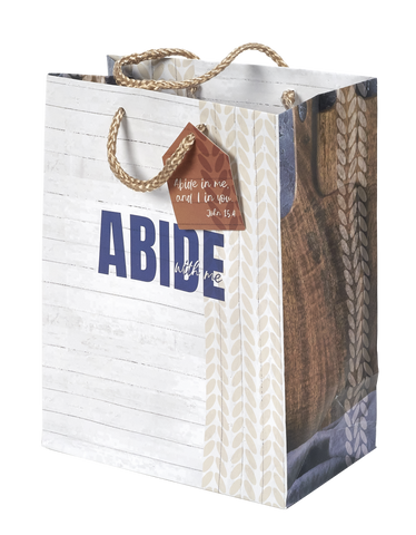 Gift Bag and Tag - Abide with Me