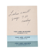 Beautiful Truths Stacked Notepad - Be Blessed