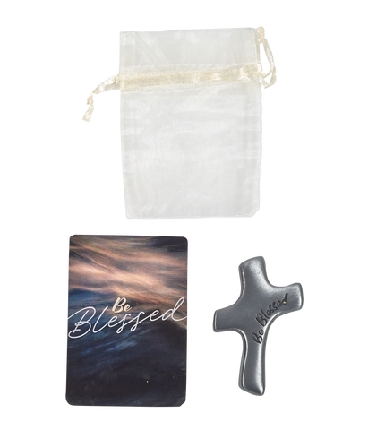 Wrapped & Ready® Palm Cross - Be Blessed