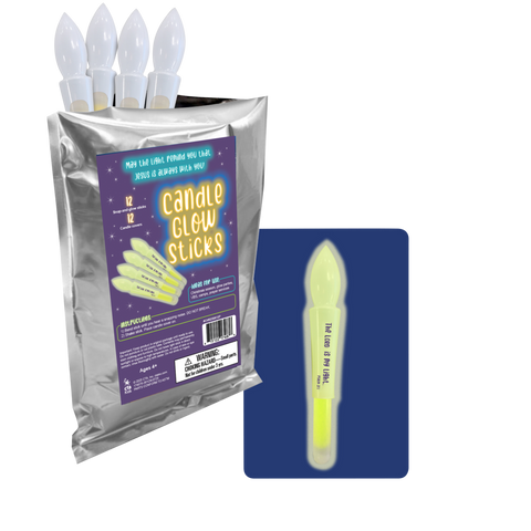 Candle Glow Sticks (12 Pack)