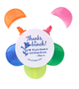 Flower  Shaped Highlighter - Volunteer Appreciation