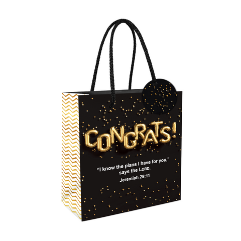 Gift Bag and Tag - Congratulations!
