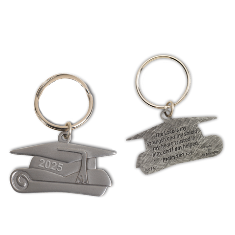 Graduation Hat Key Chain 2025