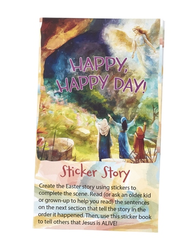 Easter Sticker Activity Booklet - Happy, Happy Day!