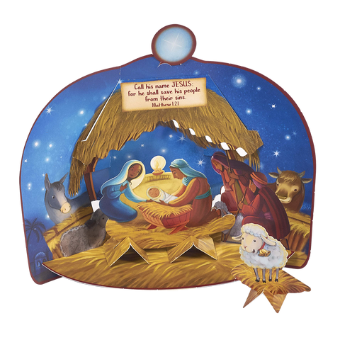 Build-Your-Own Keepsake Nativity - His Name Is Jesus