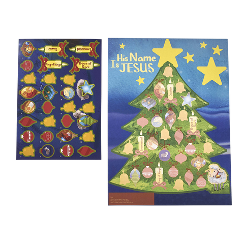 Count to Christmas Activity - His Name Is Jesus