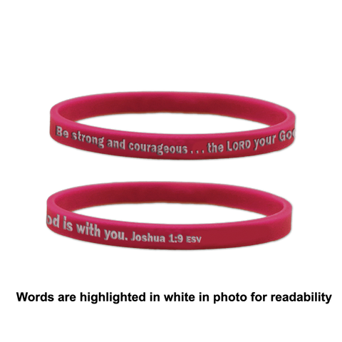 Encouragement Band - Be Strong and Courageous