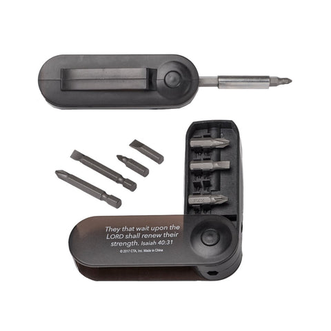 8 in 1 Screwdriver Set - Man of God: Renewed for Life