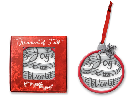 Ornaments of Faith® with Gift Box - Joy to the World