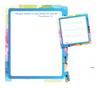 Magnetic Notepad & Sticky Notes Set - Exclamations of Thanks