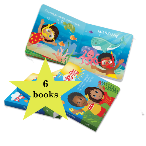 6 Board Books - My God Is So Big
