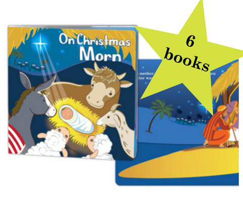 6-Pack Board Books - On Christmas Morn