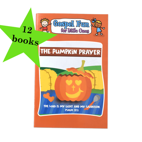 12 Pack Gospel Fun Books - The Pumpkin Prayer