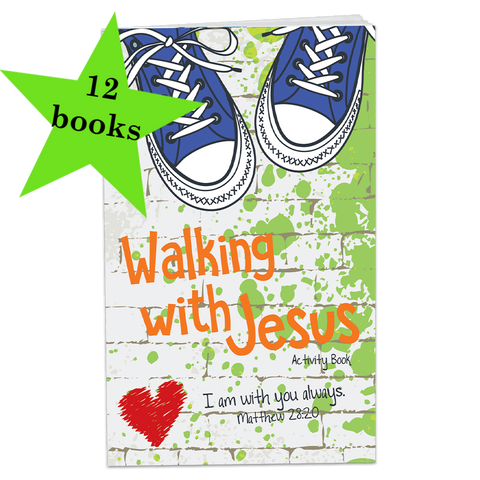 12 Pack Activity Books - Walking with Jesus