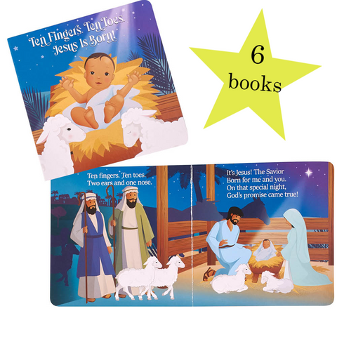 6 Board Books - Ten Fingers Ten Toes