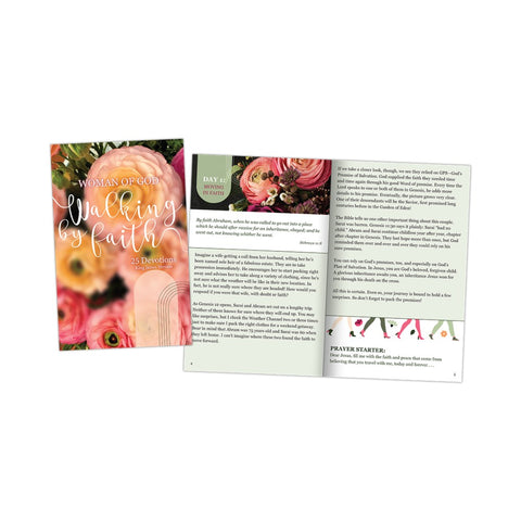 KJV Softcover Devotion Book - Woman of  God®: Walking by Faith