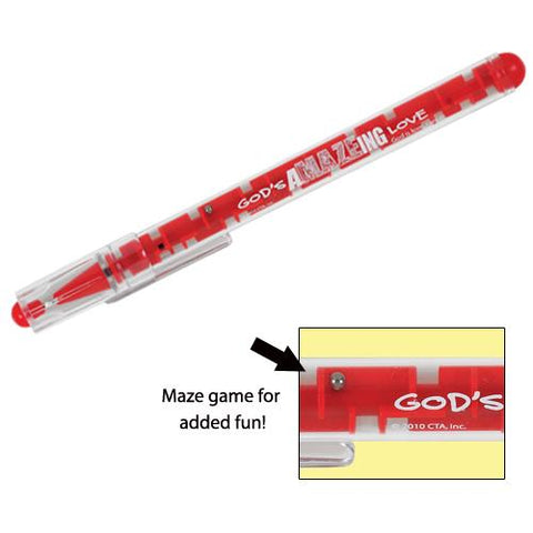 God's AMAZEing Love Maze Pen