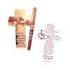 Cross-Shaped Bookmark & Pen Set - Thank You For Joining Us!
