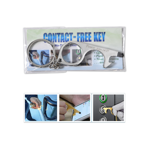 Contact Free Key Ring and Card