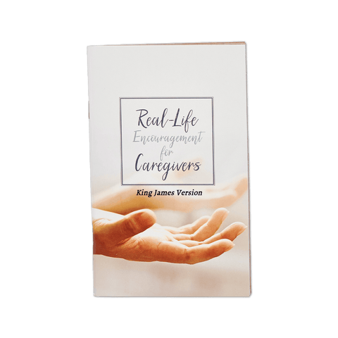 Real-Life Encouragement for Caregivers Soft Cover KJV Devotion Book