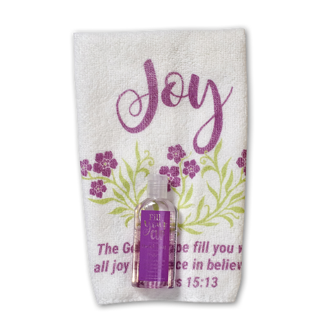 Soap & Towel Set - Fill Your Cup