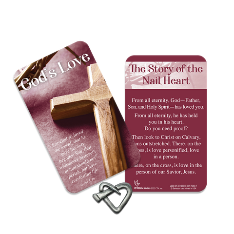Pocket Piece & Inspirational Card - God's Love