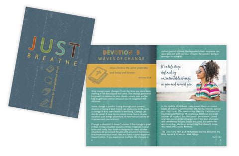 Just Breathe Softcover Book