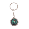 Spanish Compass Key Chain - Living by Faith