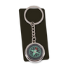 Spanish Compass Key Chain - Living by Faith