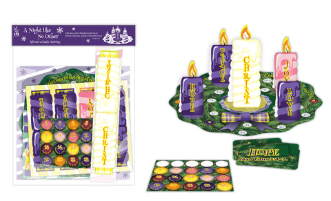 Advent Wreath Activity- A Night Like No Other
