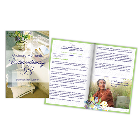 Softcover Devotion Book - Ordinary Moments. Extraordinary God