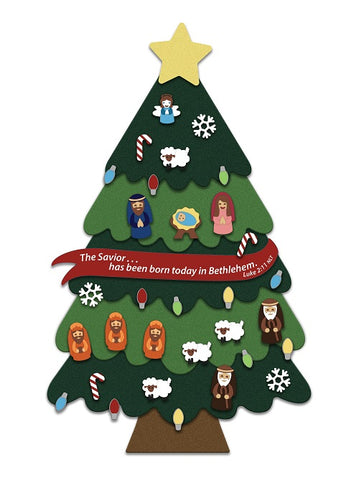 Felt Christmas Tree Activity - The Story of the Christmas Tree
