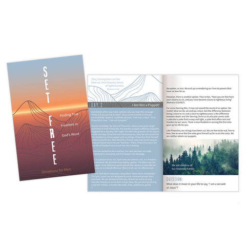 Softcover Devotion Book - Set Free