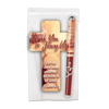 Cross-Shaped Bookmark & Pen Set - Thank You For Joining Us!