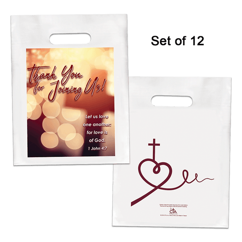 Brochure Bag (Set of 12) - Thank You For Joining Us