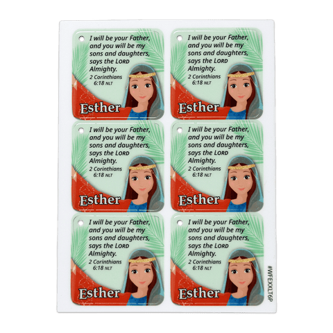 Collectible Tag of Esther - Warriors of Faith