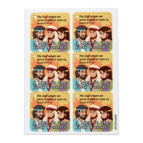 Collectible Tag of - 3 Men in Fiery Furnace